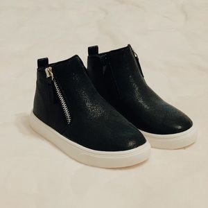 Little Girls Black Bootie